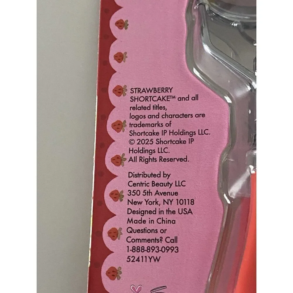 Taste Beauty Strawberry Shortcake Red Eyelash Curler NEW‎